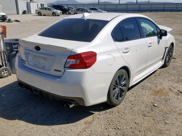 JF1VA1J66F8810518 - 2015 SUBARU WRX LIMITE WHITE photo 4