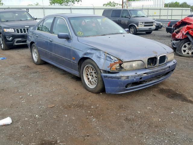 WBADT43431GF55161 - 2001 BMW 525 I AUTO BLUE photo 1