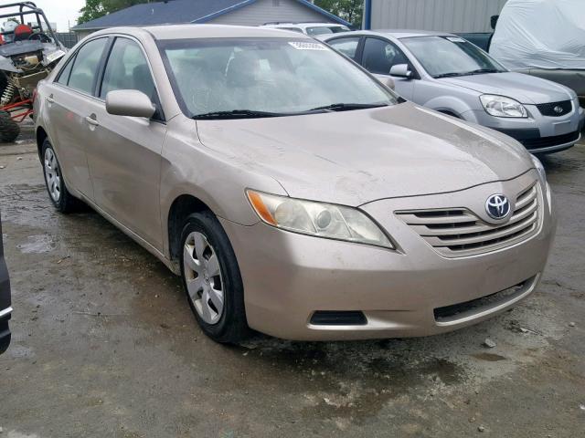 4T1BE46K97U512798 - 2007 TOYOTA CAMRY NEW GOLD photo 1