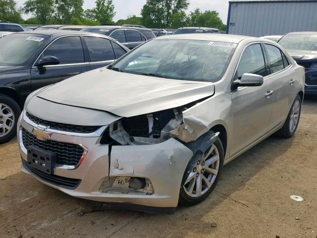1G11H5SL5EF196841 - 2014 CHEVROLET MALIBU LTZ 金色 照片 2