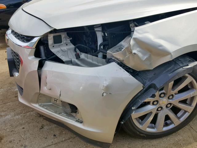 1G11H5SL5EF196841 - 2014 CHEVROLET MALIBU LTZ 金色 照片 9