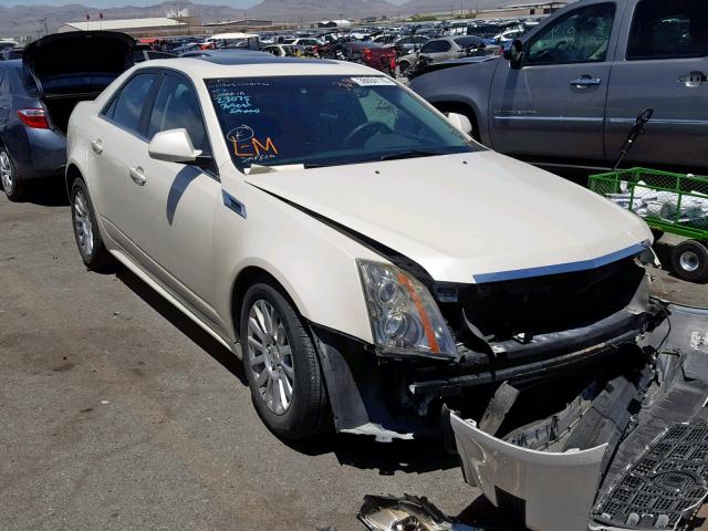 1G6DE5E58D0100568 - 2013 CADILLAC CTS LUXURY WHITE photo 1