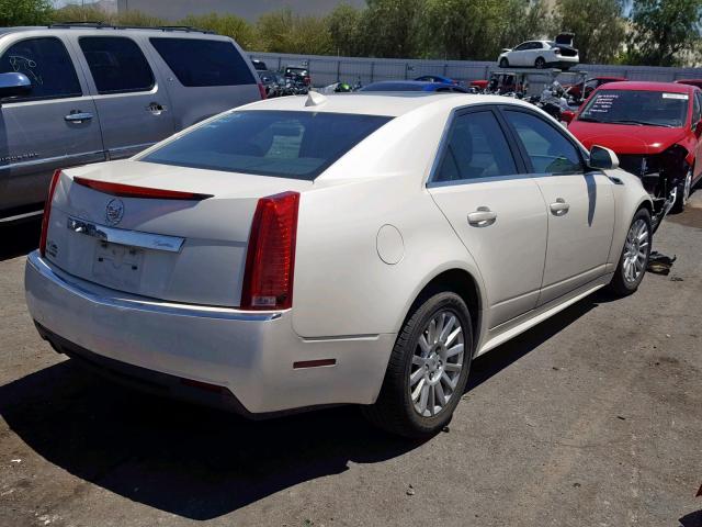 1G6DE5E58D0100568 - 2013 CADILLAC CTS LUXURY WHITE photo 4