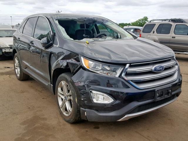 2FMPK4K9XHBB90228 - 2017 FORD EDGE TITAN BLACK photo 1