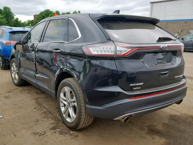 2FMPK4K9XHBB90228 - 2017 FORD EDGE TITAN BLACK photo 3