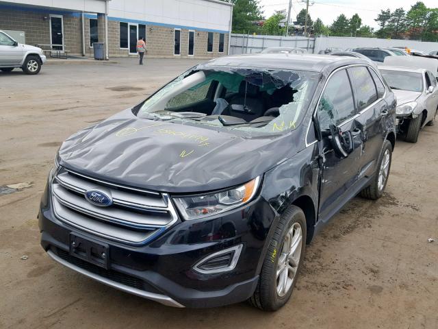 2FMPK4K9XHBB90228 - 2017 FORD EDGE TITAN BLACK photo 9