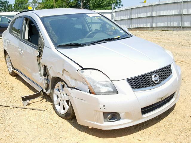 3N1AB6AP9CL700915 - 2012 NISSAN SENTRA 2.0 SILVER photo 1