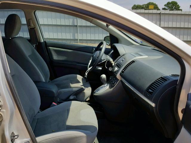 3N1AB6AP9CL700915 - 2012 NISSAN SENTRA 2.0 SILVER photo 5