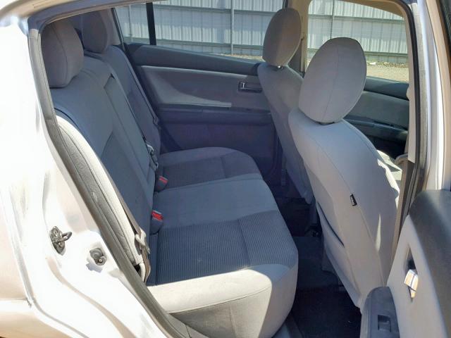 3N1AB6AP9CL700915 - 2012 NISSAN SENTRA 2.0 SILVER photo 6