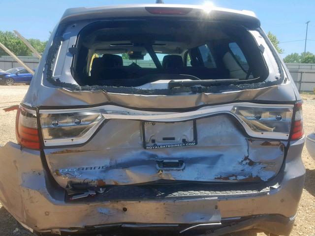 1C4RDJDG4EC495012 - 2014 DODGE DURANGO LI GRAY photo 9