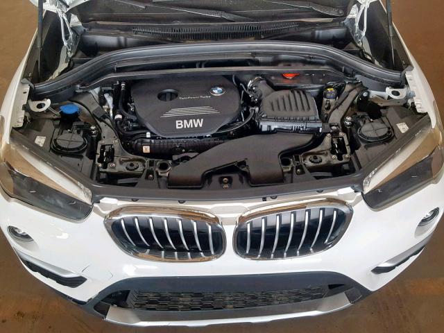 WBXHU7C33J3H42940 - 2018 BMW X1 SDRIVE2 WHITE photo 7