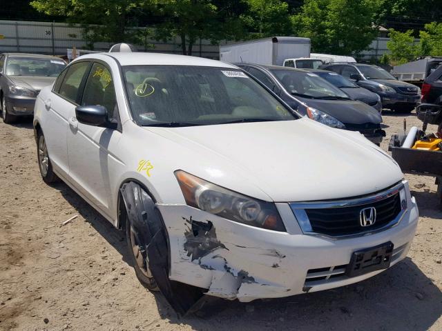 1HGCP26478A118679 - 2008 HONDA ACCORD LXP WHITE photo 1