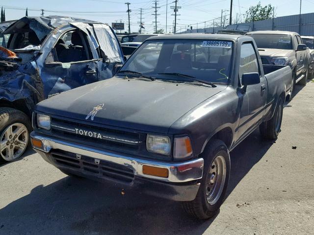 JT4RN81R3K5023542 - 1989 TOYOTA PICKUP 1/2 BLUE photo 2