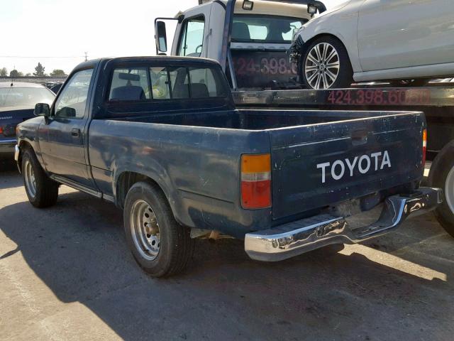 JT4RN81R3K5023542 - 1989 TOYOTA PICKUP 1/2 BLUE photo 3