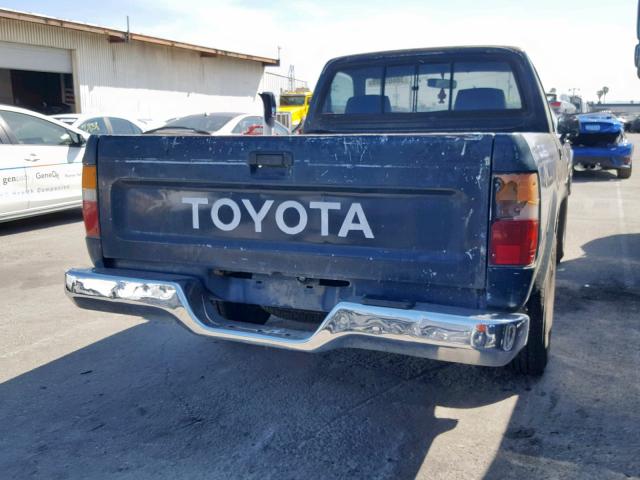 JT4RN81R3K5023542 - 1989 TOYOTA PICKUP 1/2 BLUE photo 4