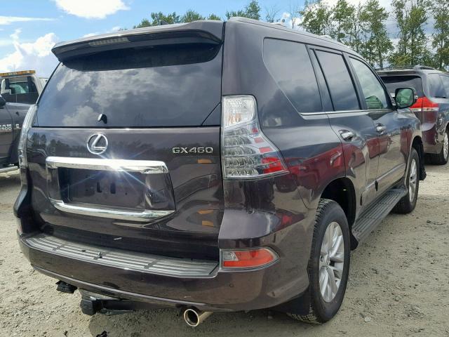 JTJBM7FX2K5218003 - 2019 LEXUS GX 460 BROWN photo 4