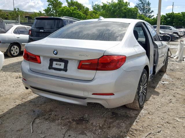 WBAJE5C59JWA95957 - 2018 BMW 540 I SILVER photo 4