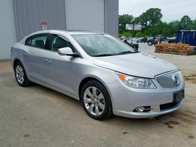 1G4GE5GV9AF114328 - 2010 BUICK LACROSSE C SILVER photo 1