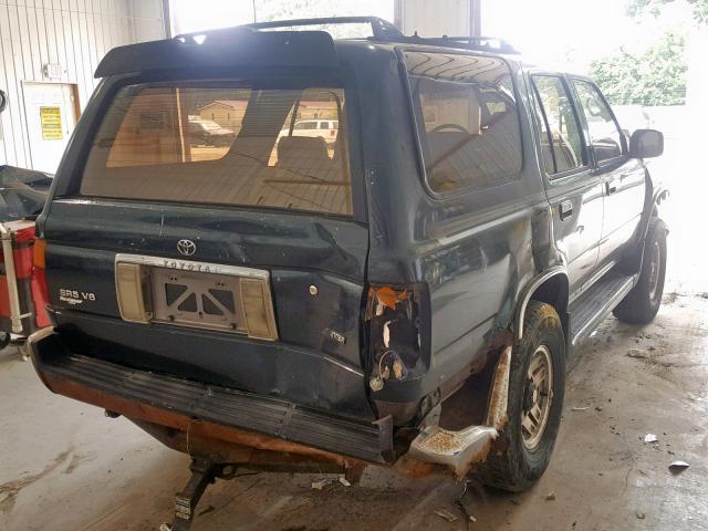 JT3VN39W7S0217228 - 1995 TOYOTA 4RUNNER VN GREEN photo 4