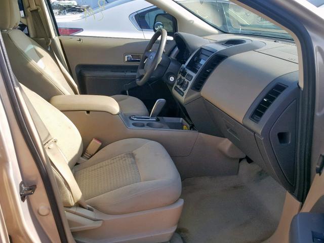 2FMDK46C57BB13385 - 2007 FORD EDGE SE TAN photo 5