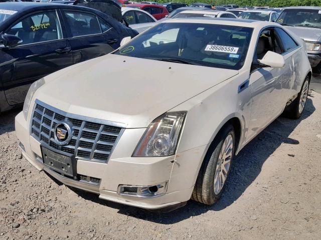 1G6DP1E39D0172249 - 2013 CADILLAC CTS PREMIU WHITE photo 2