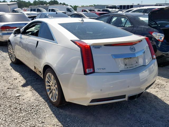 1G6DP1E39D0172249 - 2013 CADILLAC CTS PREMIU WHITE photo 3