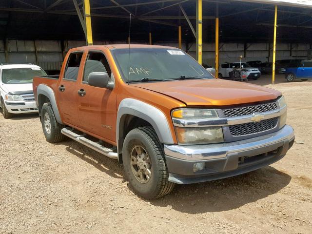 1GCDS136158137331 - 2005 CHEVROLET COLORADO ORANGE photo 1