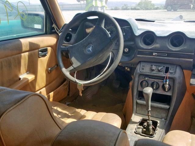 WDB12313010264962 - 1982 MERCEDES-BENZ 300D GOLD photo 9