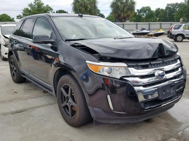 2FMDK3K96DBA56971 - 2013 FORD EDGE LIMIT BLACK photo 1