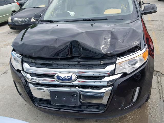 2FMDK3K96DBA56971 - 2013 FORD EDGE LIMIT BLACK photo 9