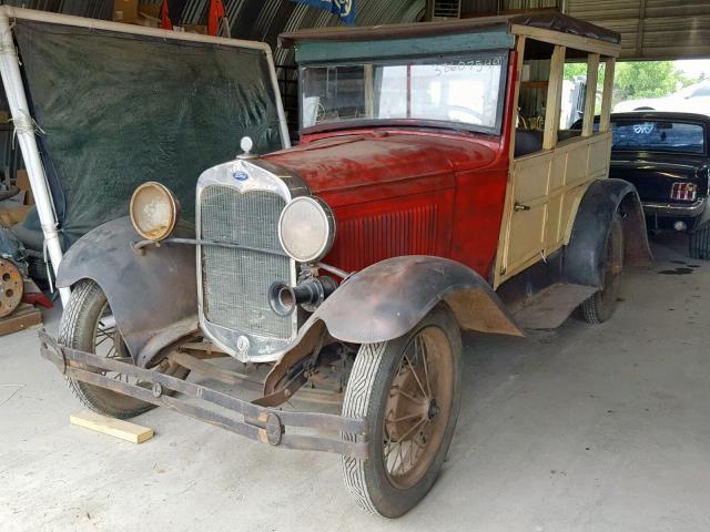 765888 - 1930 FORD MODEL A RED photo 2