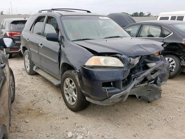 2HNYD18654H544866 - 2004 ACURA MDX TOURIN BLACK photo 1