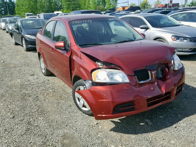 3G2TV55E69L117182 - 2009 PONTIAC G3 WAVE RED photo 1