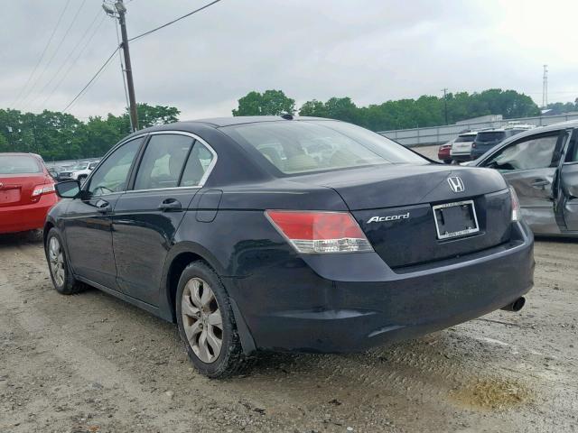 1HGCP26808A117005 - 2008 HONDA ACCORD EXL BLACK photo 3