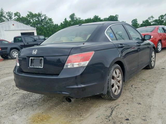 1HGCP26808A117005 - 2008 HONDA ACCORD EXL BLACK photo 4