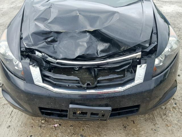 1HGCP26808A117005 - 2008 HONDA ACCORD EXL BLACK photo 7