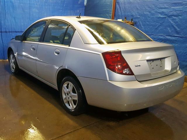 1G8AJ55F27Z105036 - 2007 SATURN ION LEVEL SILVER photo 3