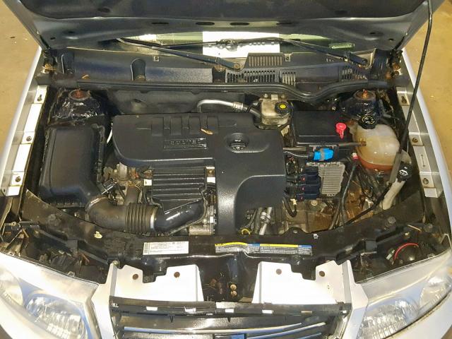 1G8AJ55F27Z105036 - 2007 SATURN ION LEVEL SILVER photo 7