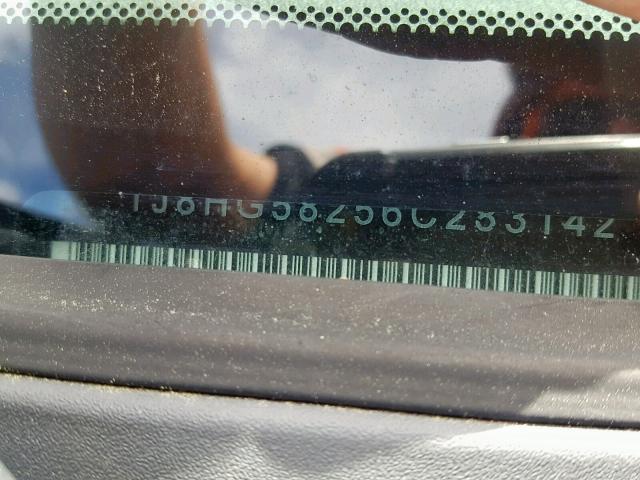 1J8HG58256C283142 - 2006 JEEP COMMANDER BLACK photo 10