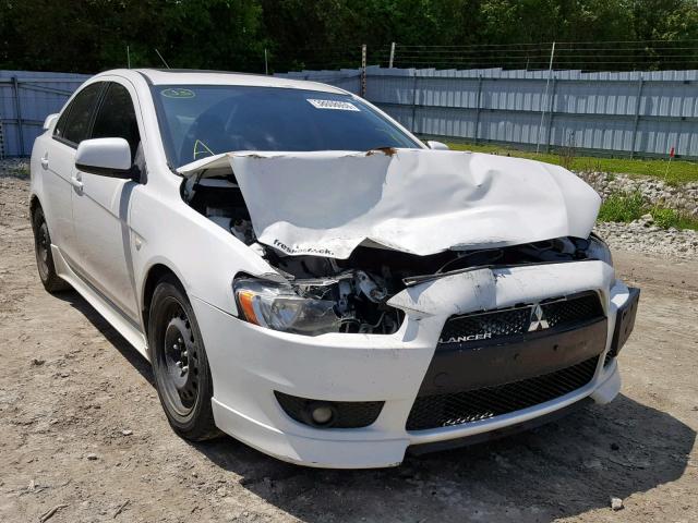 JA3AU86U48U606373 - 2008 MITSUBISHI LANCER GTS WHITE photo 1