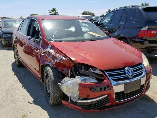 3VWSF71K66M701614 - 2006 VOLKSWAGEN JETTA 2.5 RED photo 1