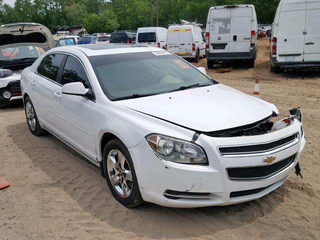 1G1ZC5E15BF363853 - 2011 CHEVROLET MALIBU 1LT WHITE photo 1