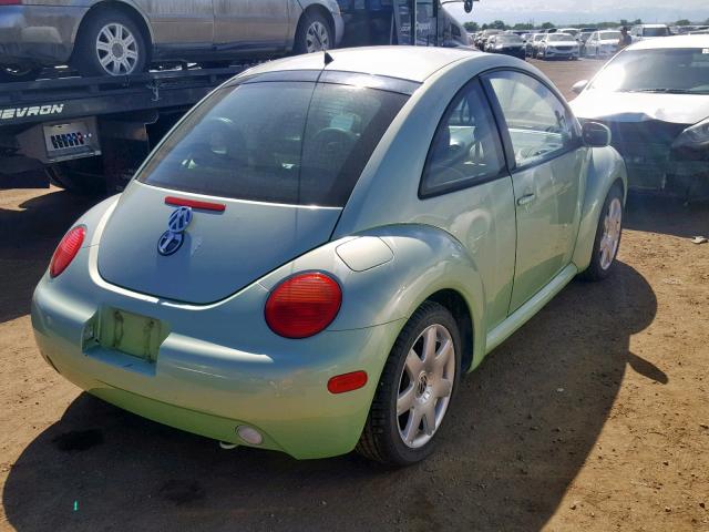 3VWDD21C41M456220 - 2001 VOLKSWAGEN NEW BEETLE Yaşıl foto 4