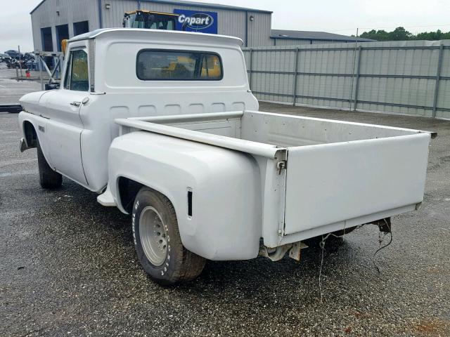 C1546A129335 - 1966 CHEVROLET C-10 WHITE photo 3