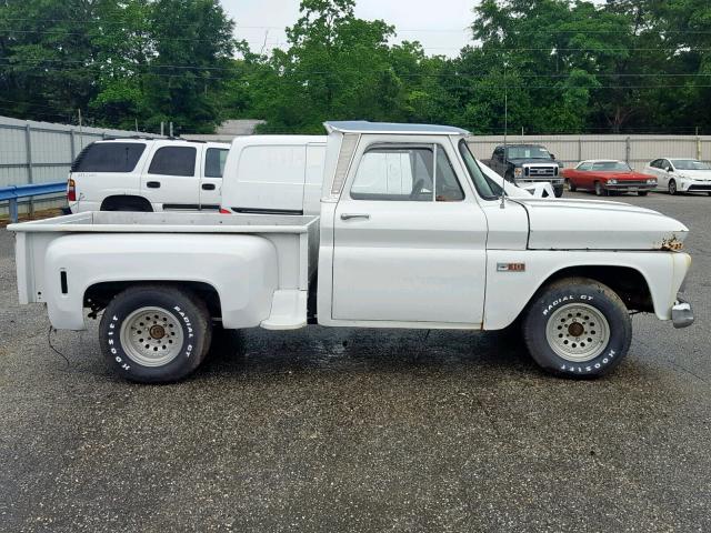 C1546A129335 - 1966 CHEVROLET C-10 WHITE photo 9