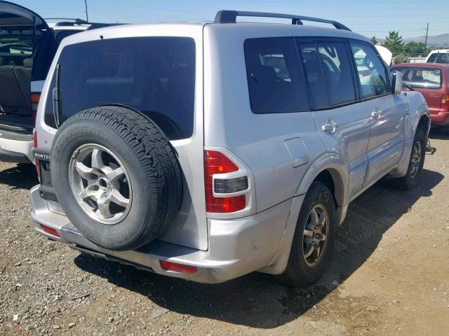 JA4MW51R12J011574 - 2002 MITSUBISHI MONTERO LI SILVER photo 4