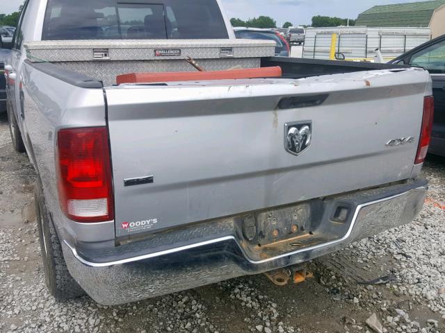 3D7TT2CT9BG616905 - 2011 DODGE RAM 2500 SILVER photo 9