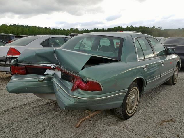 2MELM74W2VX625726 - 1997 MERCURY GRAND MARQ GREEN photo 4