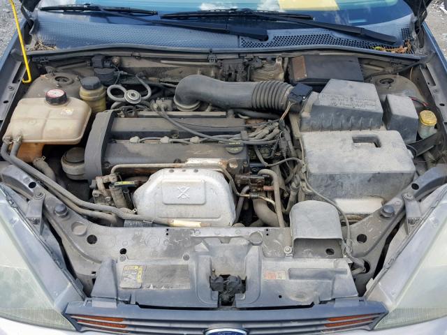 3FAFP37364R113440 - 2004 FORD FOCUS ZX5 GRAY photo 7