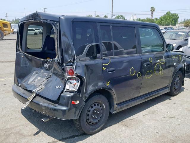 JTLKT324164097474 - 2006 TOYOTA SCION XB 黑色 照片 4